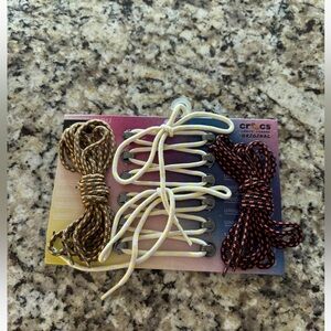 NWT Crocs Replacement Lace Kit – 3 Styles | Brand New